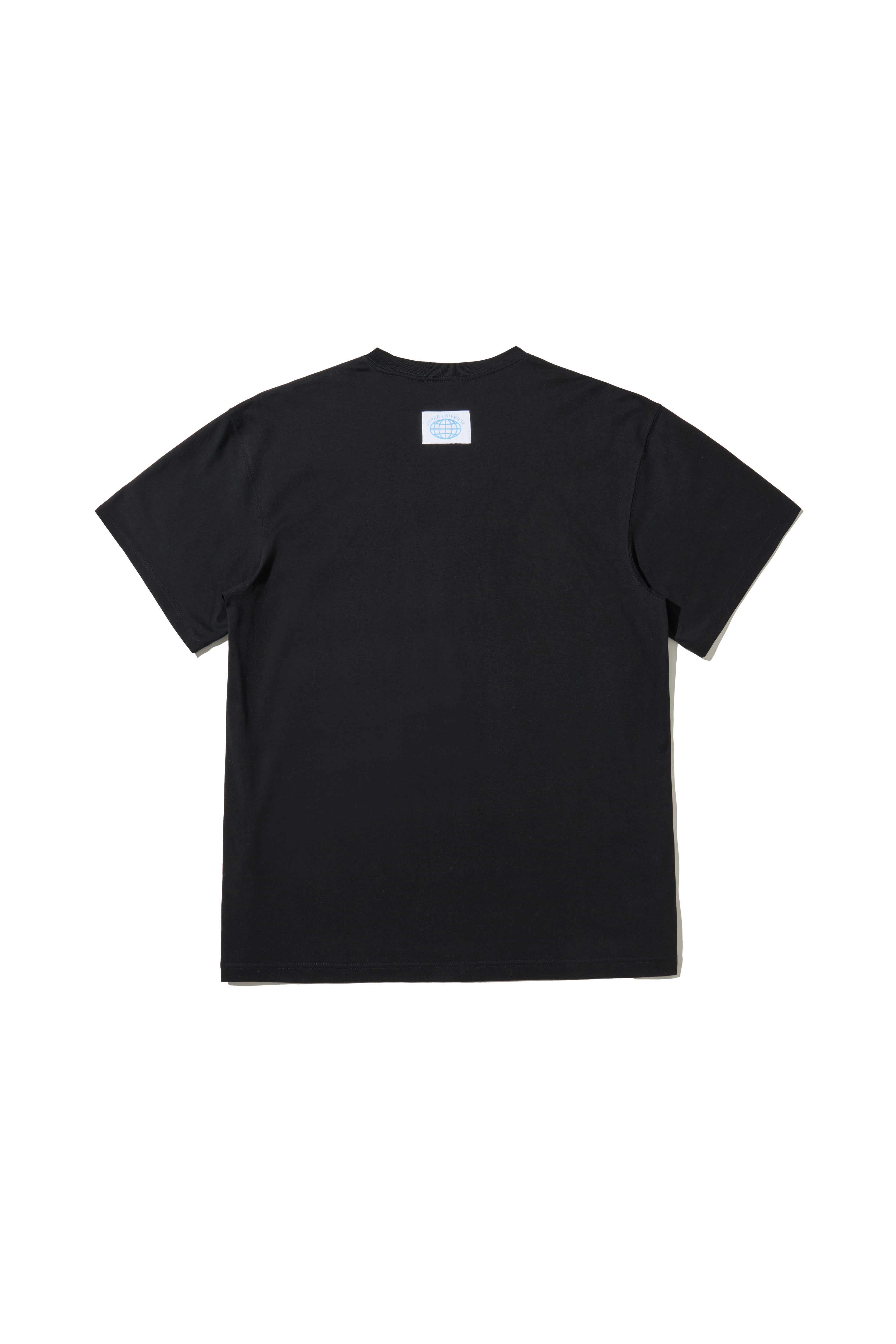 유니버스 포토그래픽 티셔츠 – 블랙