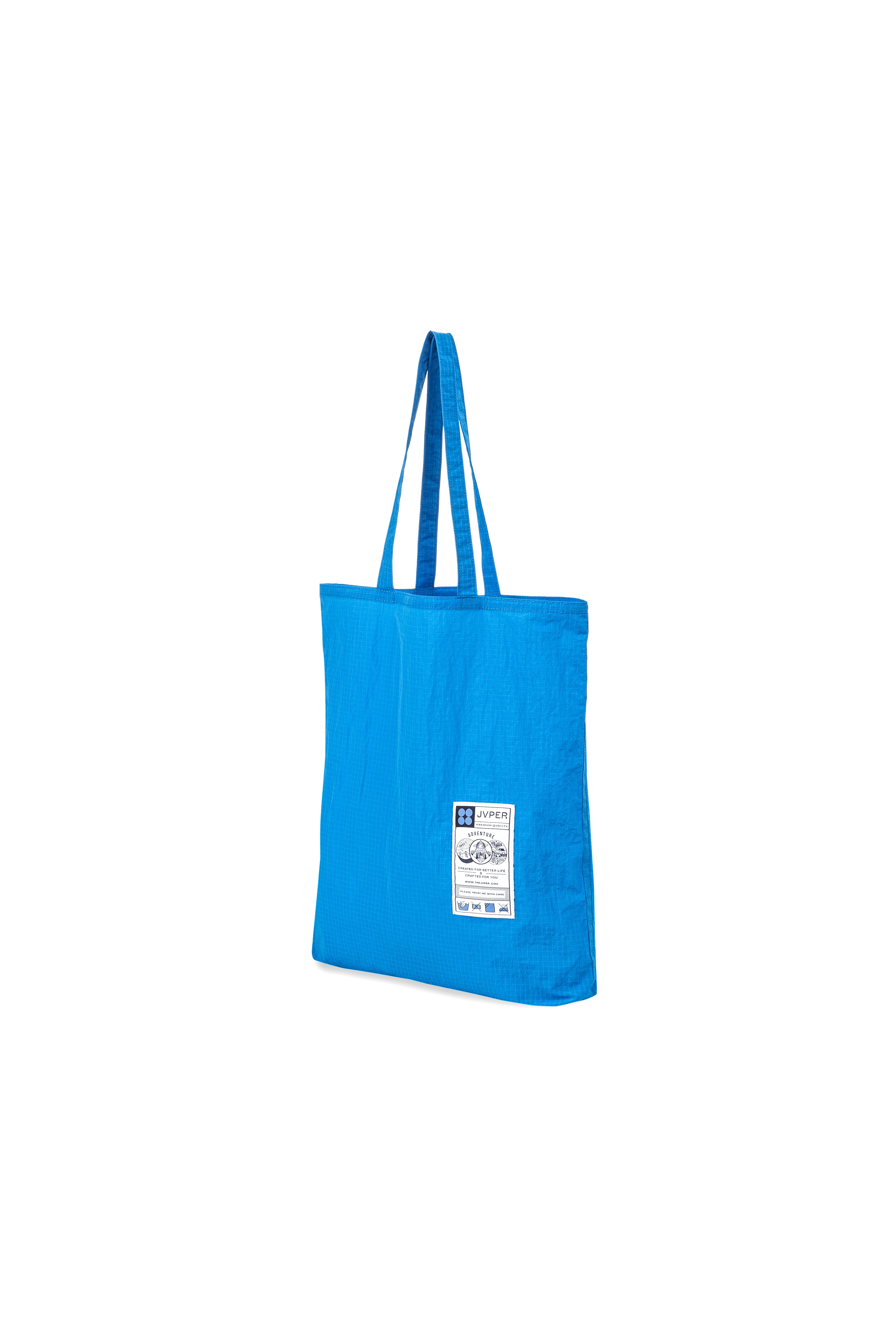 라이트 웨이트 립스탑 나일론 토트백 - 블루