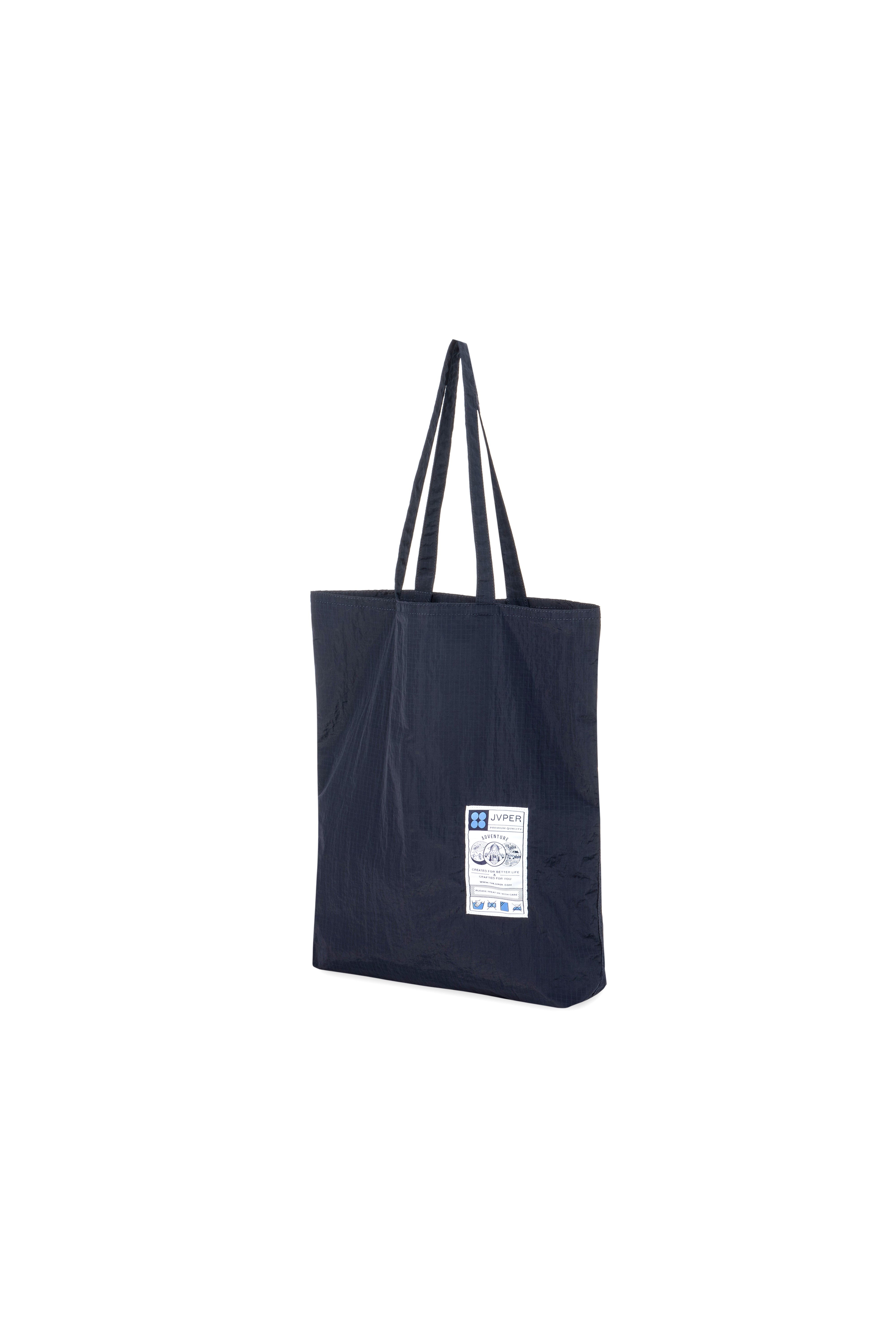 라이트 웨이트 립스탑 나일론 토트백 - 네이비