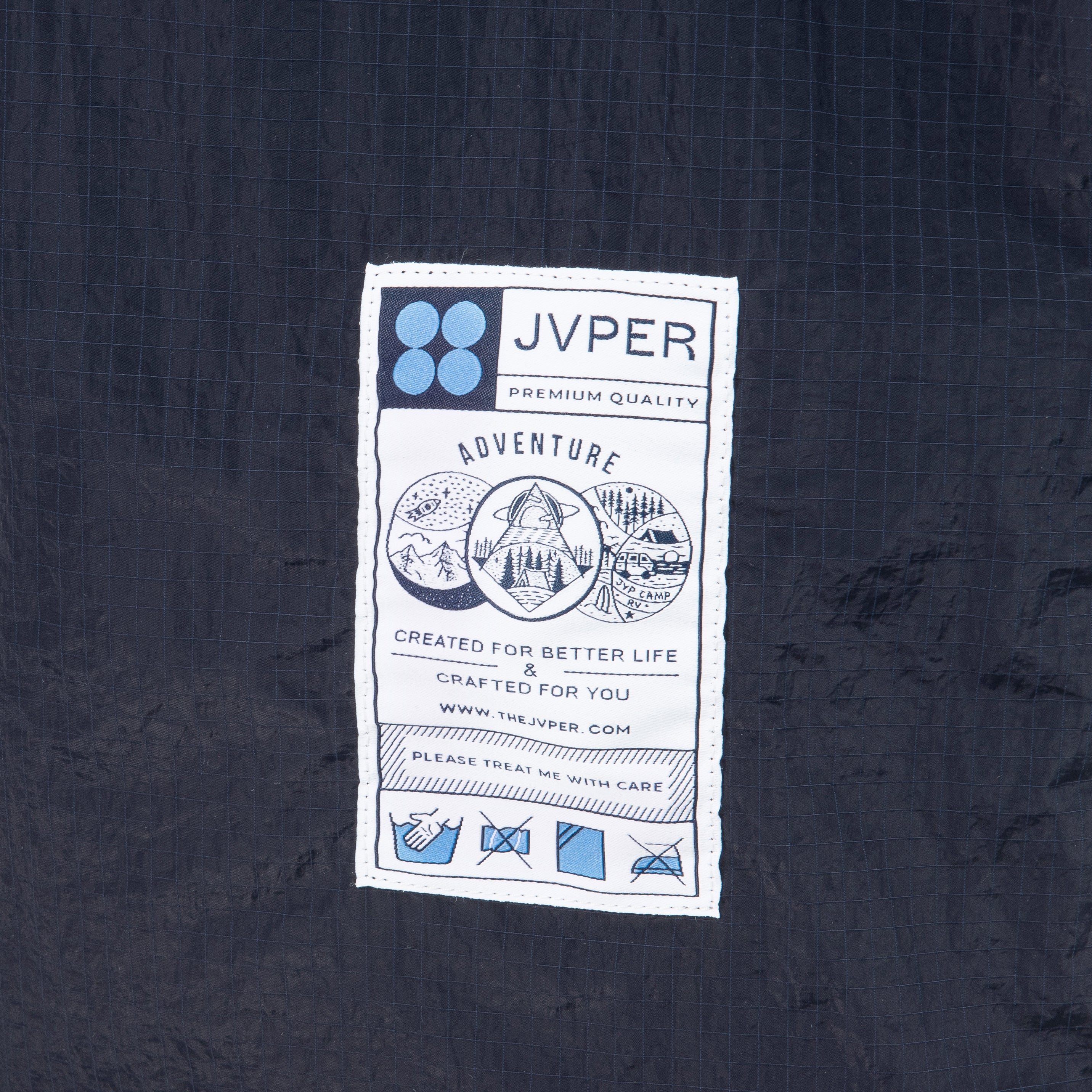 라이트 웨이트 립스탑 나일론 토트백 - 네이비