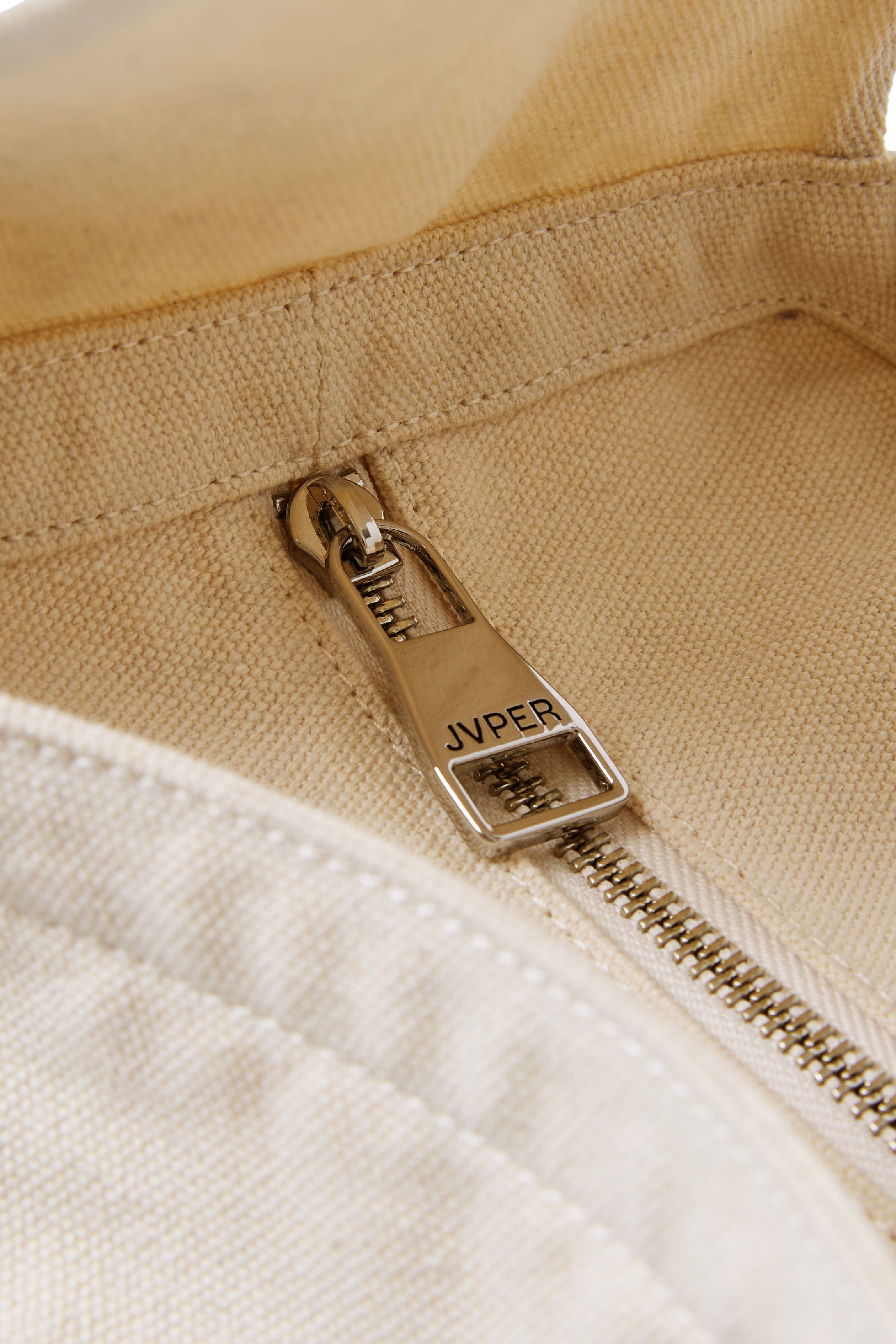 스마일 캔버스 메신저백 – 내추럴 라지