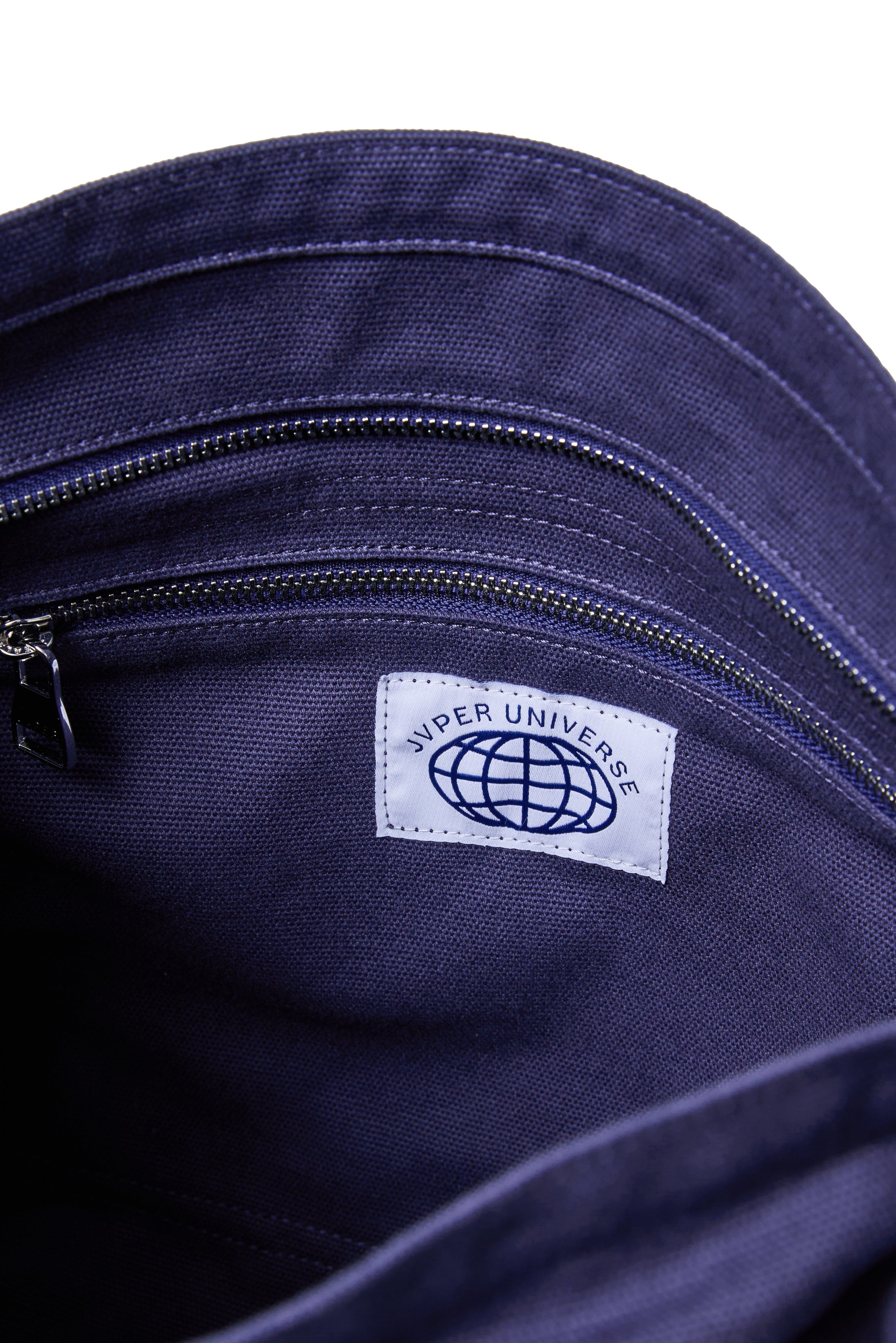 스마일 캔버스 메신저백 – 네이비 미디움